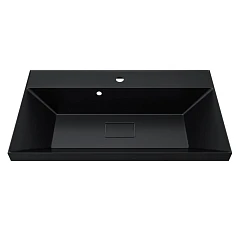 Мебельная раковина Uperwood Classic New 80 черная (приобретается в комплекте с тумбой)