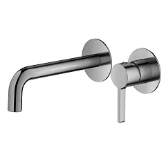 Смеситель Splenka S221.11.05 для раковины скрытый монтаж сатин