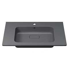 Мебельная раковина Uperwood Lagoon 80 серая (приобретается в комплекте с тумбой)