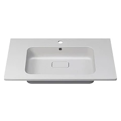 Мебельная раковина Uperwood Lagoon 80 белая (приобретается в комплекте с тумбой)