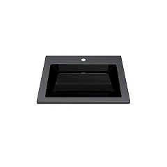 Мебельная раковина Uperwood Infinity 60 черная (приобретается в комплекте с тумбой)