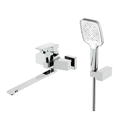 Смеситель Raglo R01.22 универсальный с душевыми аксессуарами хром