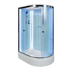 Душевая кабина AvaCan D312 120х90х220 S L с LED-подсветкой
