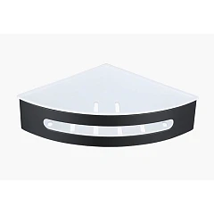 Полка Raglo R340.01.06 угловая черная матовая