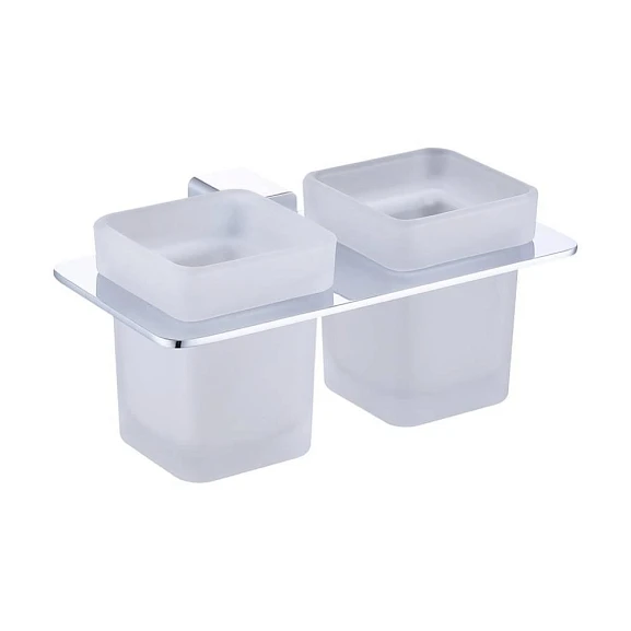 Двойной стакан Raglo R301.08 хром