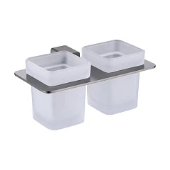 Двойной стакан Raglo R301.08.09 графит