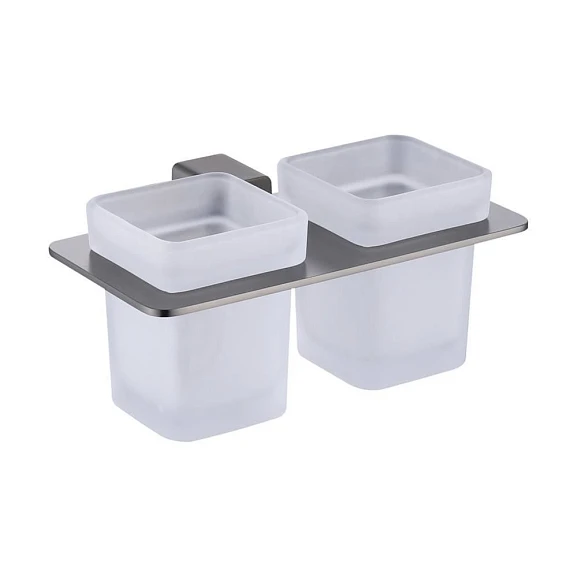 Двойной стакан Raglo R301.08.09 графит