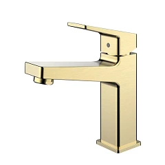 Смеситель Raglo R30.10.03 для раковины золотой сатин
