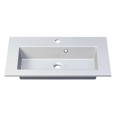 Встраиваемая раковина Uperwood Aurora 61*36 белая глянцевая