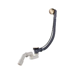 Слив-перелив Raglo R600.30.03 70см полуавтомат золотой сатин