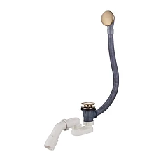 Слив-перелив Raglo R600.31.03 70см автомат золотой сатин