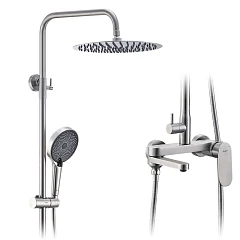 Душевая стойка Raglo R10.24.05 с изливом сатин