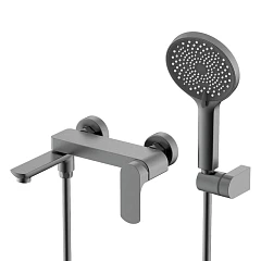 Смеситель Raglo R03.30.09 для ванны и душа графит