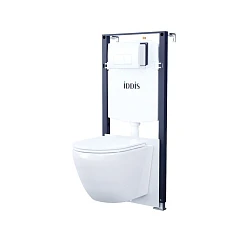 Комплект инсталляции Iddis Basic клавиша смыва белый глянец OPH10W0i77 унитаз BLARNSEi25