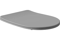 Крышка-сиденье Aqueduto для подвесных унитазов Ovo/Cone OVO/CON0530 Soft Close серое матовое
