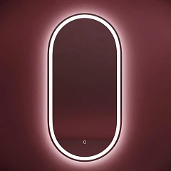 Зеркало Sancos Oval 45*90 с фронтальной подсветкой
