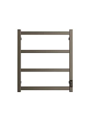 Электрический полотенцесушитель Двин J Plaza Neo 50*60 L/R оружейная сталь