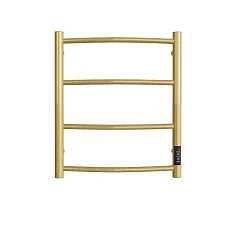 Электрический полотенцесушитель Двин R neo 40*60 L/R золотой матовый