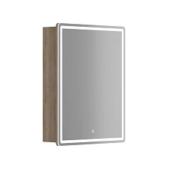 Зеркало-шкаф Sancos Mirror 59*74 с Led подсветкой дуб галифакс натуральный R