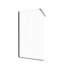 Душевая перегородка Triton Плано-Блэк 80*200 без поддона