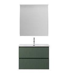 Комплект мебели BelBagno Uno 80 еловый матовый с двумя ящиками