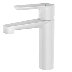 Смеситель DQ Bayern Munchen DA1562108 для раковины матовый белый