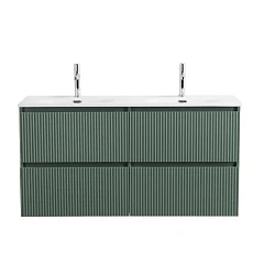 Тумба с раковиной BelBagno Uno 120 еловая матовая с четырьмя ящиками