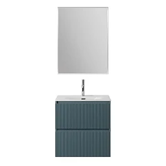 Комплект мебели BelBagno Uno 70 голубой матовый