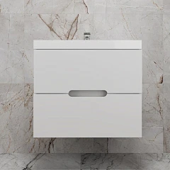 Тумба под раковину Style Line Матис 70 белая матовая