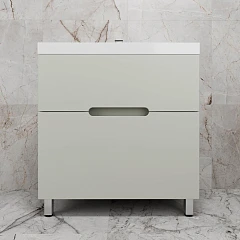 Тумба под раковину Style Line Матис 80 напольная олива