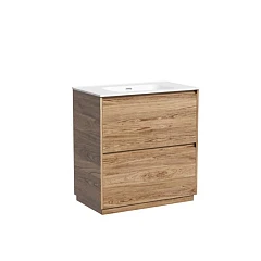Тумба под раковину Sancos Libra 80 напольная дуб чарльстон