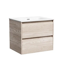 Тумба с раковиной Sancos Libra 60 дуб галифакс натуральный