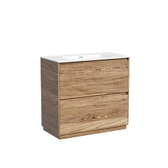 Тумба с раковиной Sancos Libra 90 напольная дуб чарльстон