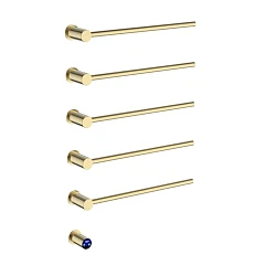 Электрический полотенцесушитель Terminus Аккорд П5 50*80 брашированное золото