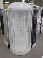 Душевая кабина Radomir Паола 1 93х93х198, г/м, прозрачное стекло (низкий поддон) 