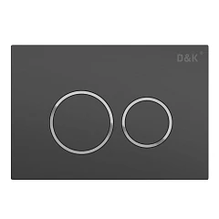 Клавиша смыва DQ Bayern DB1529006 графит для системы инсталляции DI8050127