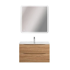 Комплект мебели BelBagno Marino-Cer-Mini 80 Rovere Bianco