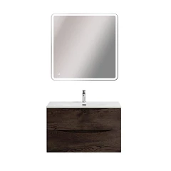 Комплект мебели BelBagno Marino-Cer-Mini 80 Rovere Nature Grigio