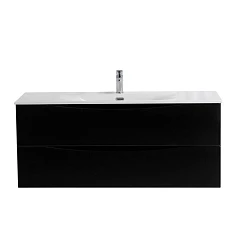 Тумба под раковину BelBagno Marino-Cer-N 120 Nero Lucido