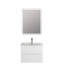 Комплект мебели BelBagno Marino-Cer-N 60 Bianco Lucido