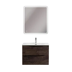 Комплект мебели BelBagno Marino-Cer-N 70 Rovere Nature Grigio