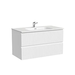 Тумба с раковиной Sancos Snob R 90 Bianco