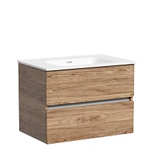 Тумба с раковиной Sancos Urban 70 дуб чарльстон