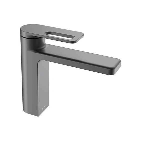 Смеситель Black & White 7103GM для раковины оружейная сталь