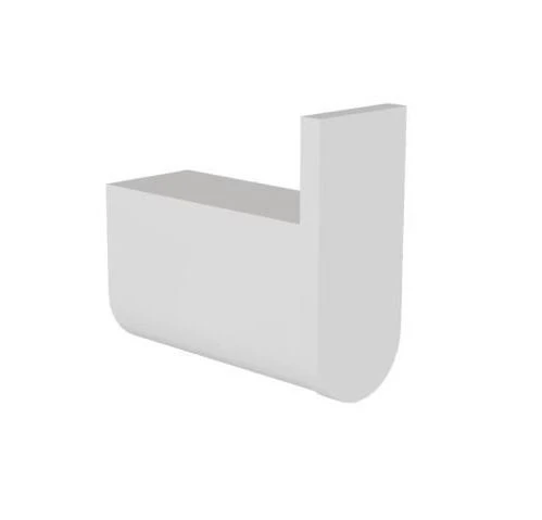 Крючок Knotlor Bliss RH102WY белый матовый