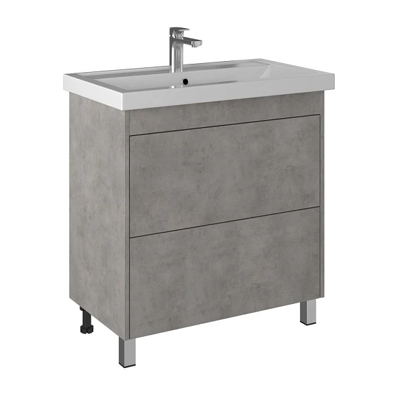 Тумба под раковину Briz Риччи 80 бетон