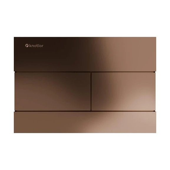 Клавиша смыва Knotlor Vitality BIS103RB бронза