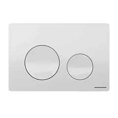 Клавиша смыва Ceramicanova Balance Circle CN12-001W белый глянец