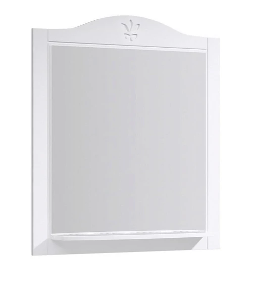 Зеркало Aqwella Франческа 85 белый глянец