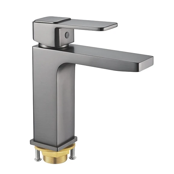 Смеситель Shevanik S9701T для раковины вороненая сталь